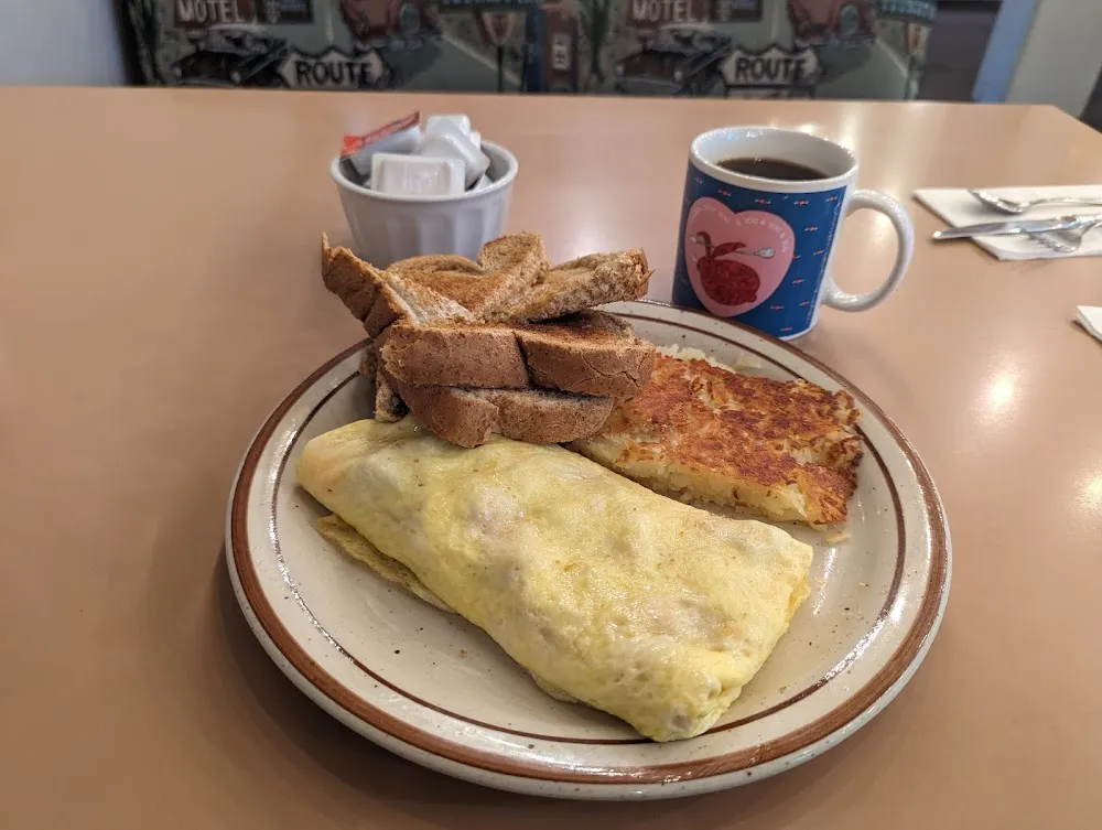 3-Egg Omelet and Hash Browns